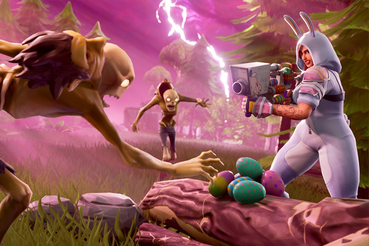 Fortnite : Lance oeufs, nouvelle arme pour Pâques